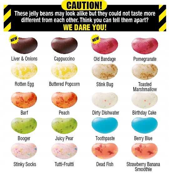JELLY BELLY FASOLKI WSZYSTKICH SMAKÓW 6 EDYCJA Z GRĄ Nazwa handlowa Jelly Belly Bean Boozled