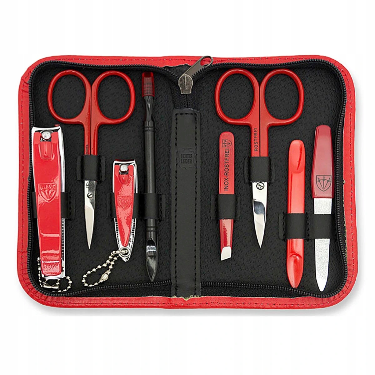 Kellermann kožená manikúra L 52136 MC Red červená