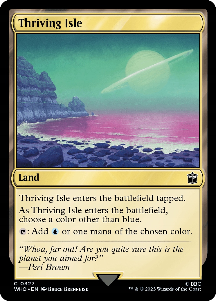 Mtg 2x Thriving Isle