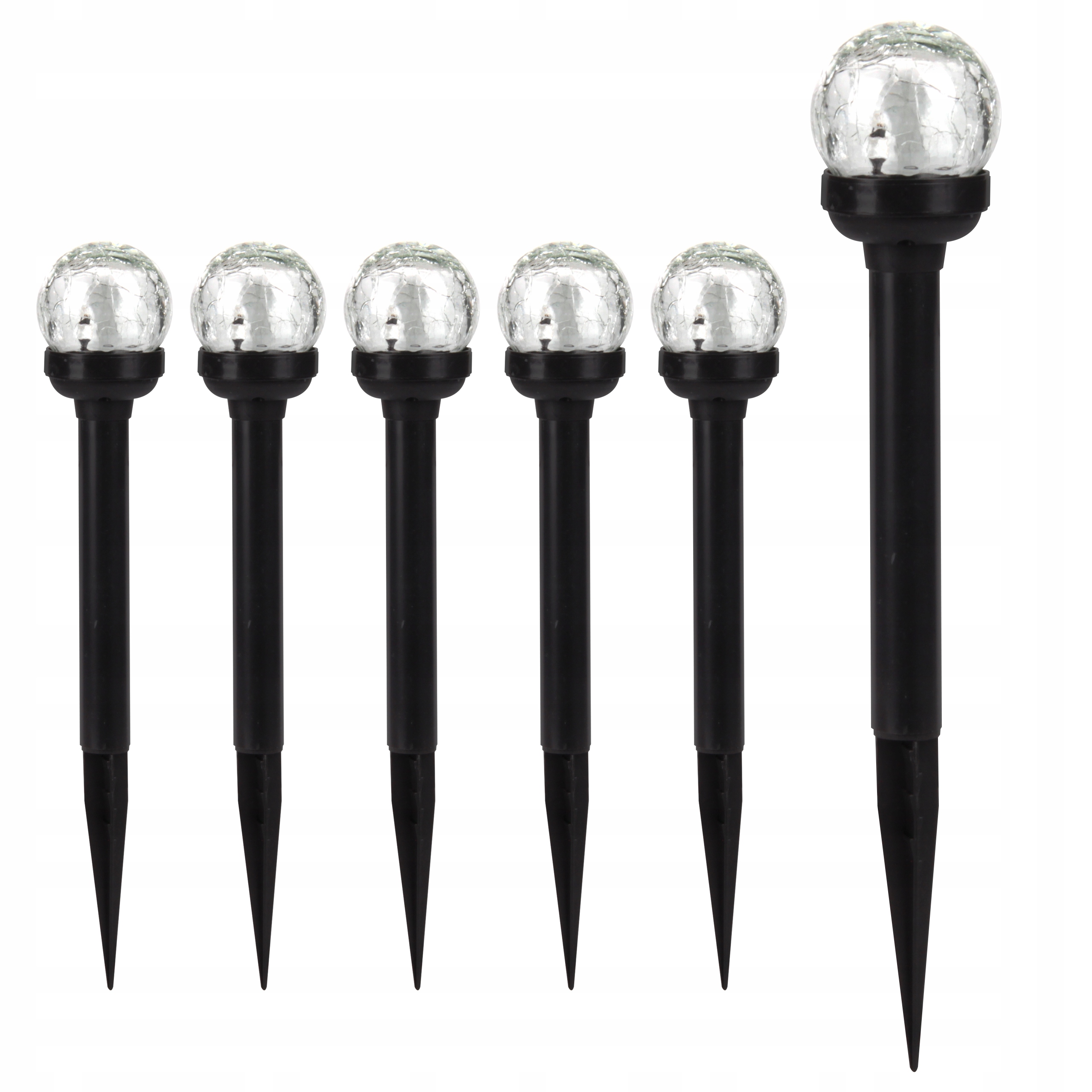 

6x Lampa solarna Led Wbijana czujnik zmierzchu