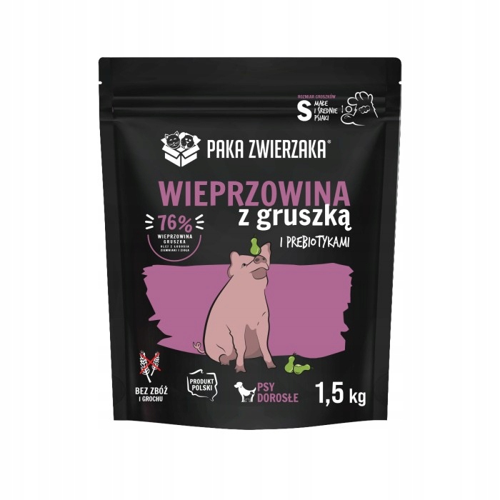 Paka Zwierzaka Seventh Heaven Vepřové s hruškou „s“ 1,5 kg