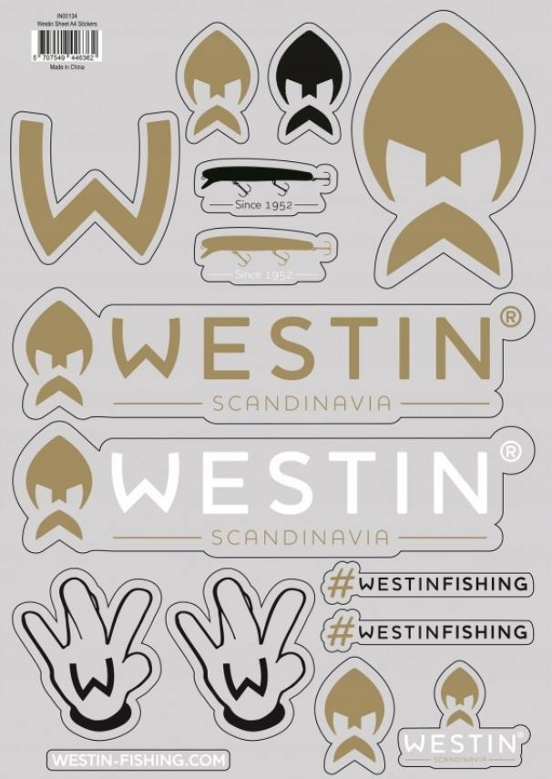 Westin Zestaw Naklejek Mix A4