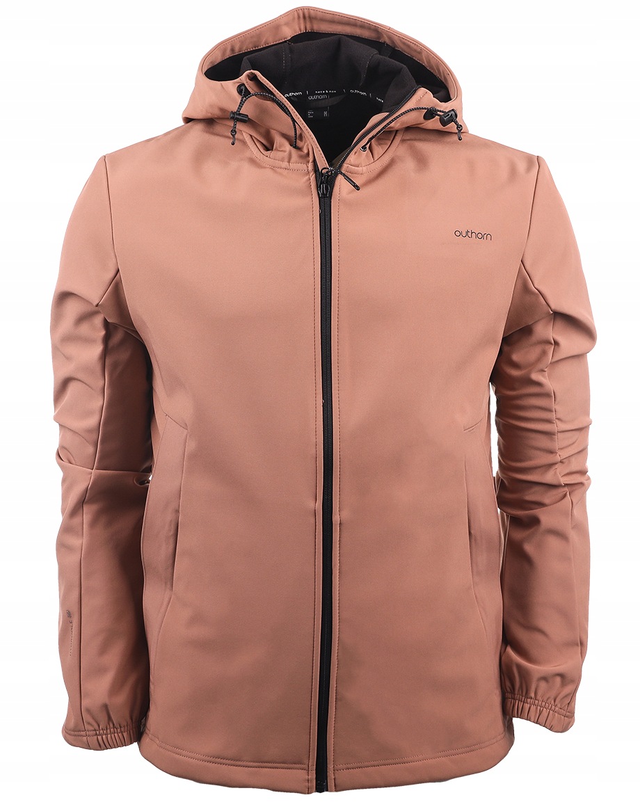 Pánská bunda Outhorn Softshell Přechodná proti dešti Hnědá vel S