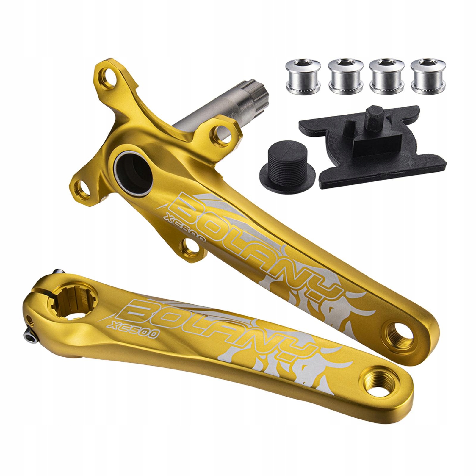 Korba rowerowa złota Marka inna