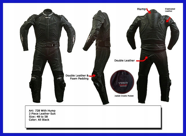 Kombinezon dwuczęściowy tschul 728 blk 48