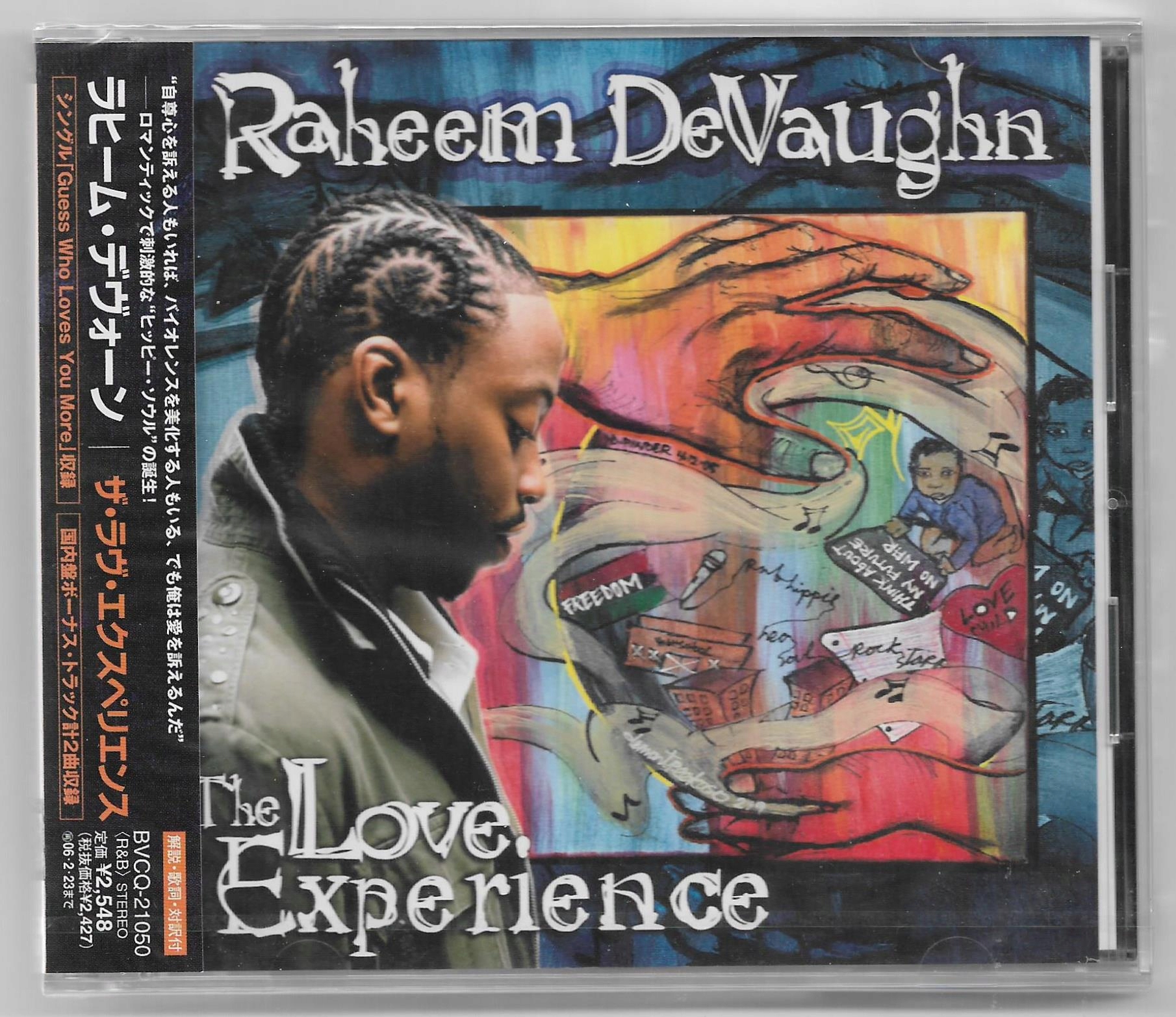 Raheem DeVAUGHN Love Experience CD Obi Japan