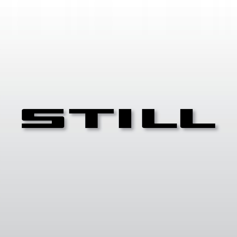 Naklejka napis wózek STILL RX20 RX60 30X3cm LOGO