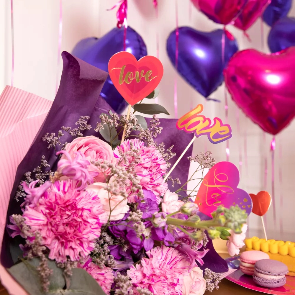 DEKORACJA CZERWONE SERDUSZKA DO KWIATÓW DESERÓW TOPPERY PIKERY WALENTYNKI Okazje uniwersalny