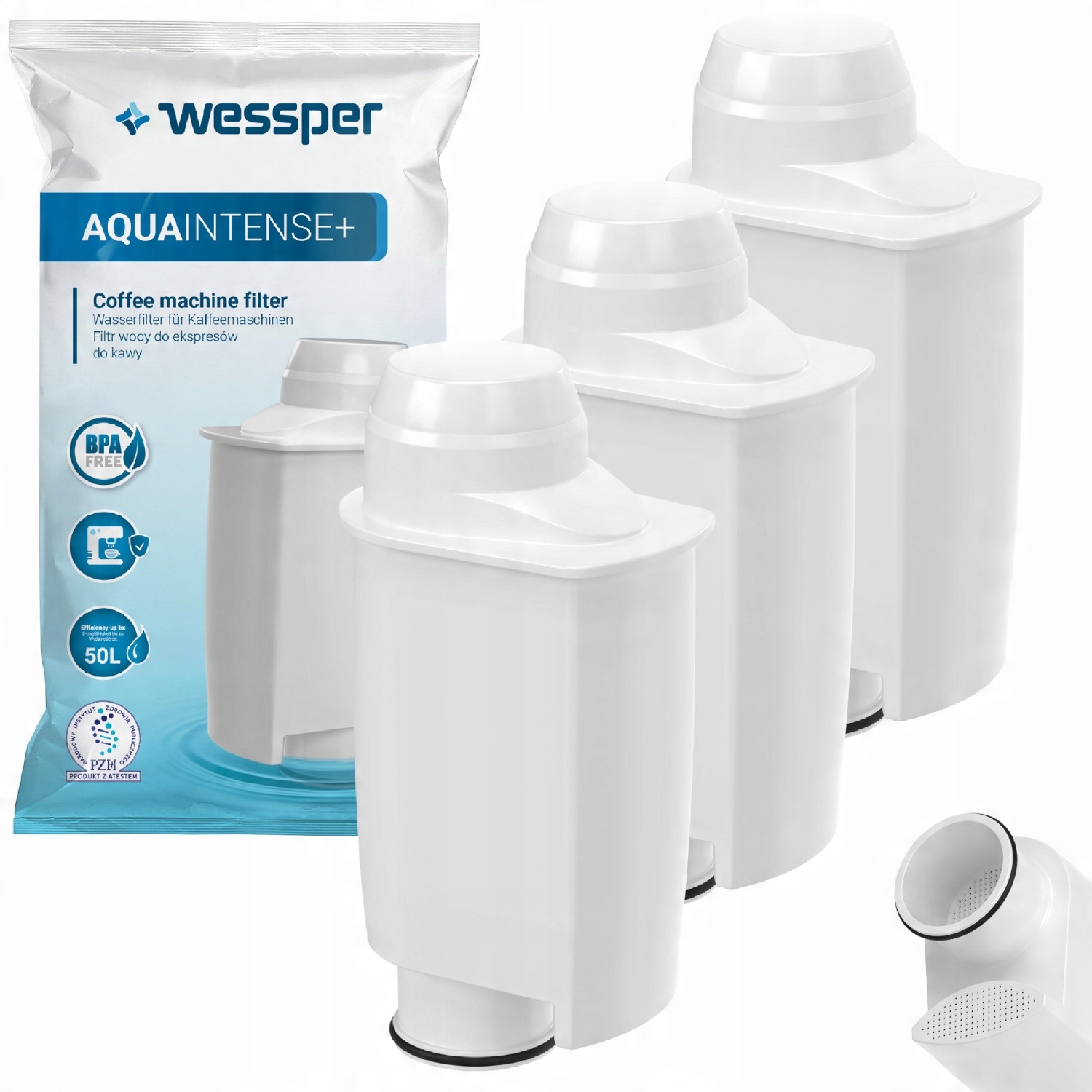 

3x Filtr wody do ekspresu Saeco jak Brita Intenza+