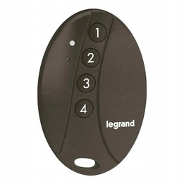 Living Now Pilot On-off 4FUN čierny Legrand 067695