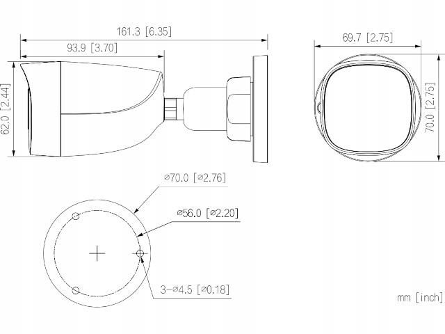 Kamera 5MP Dahua HAC-HFW1500C-0280B-S2 Kod producenta HAC-HFW1500C-0280B-S2