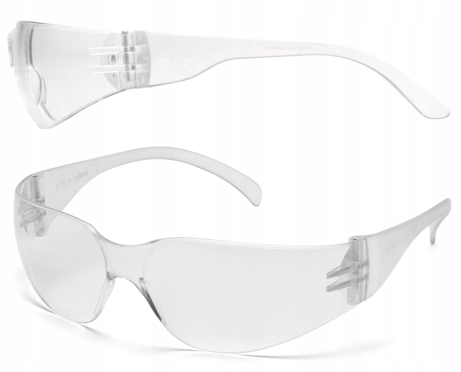 OKULARY OCHRONNE PP-02 GOGLE ROBOCZE PRZECIWODPRYSKOWE BEZBARWNE LEKKIE