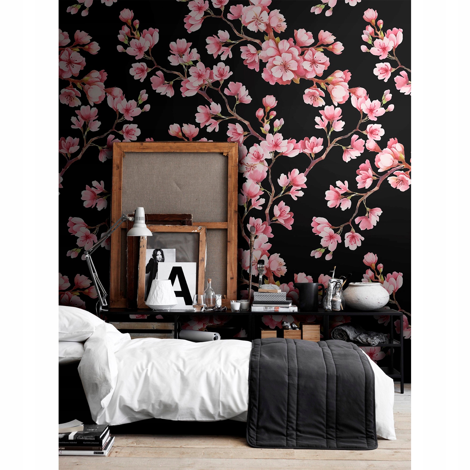 

Samoprzylepna fototapeta Wiśniowe kwiaty 250x250cm