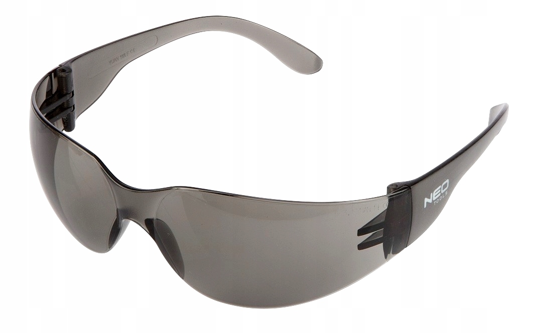 OKULARY OCHRONNE ROBOCZE DO SZLIFOWANIA BHP CIEMNE