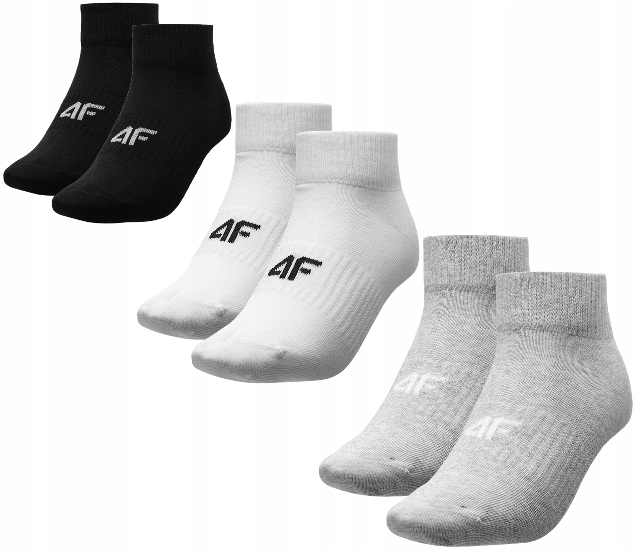 

4F Skarpetki Damskie SOD303 Sportowe 3 Pary 39-42