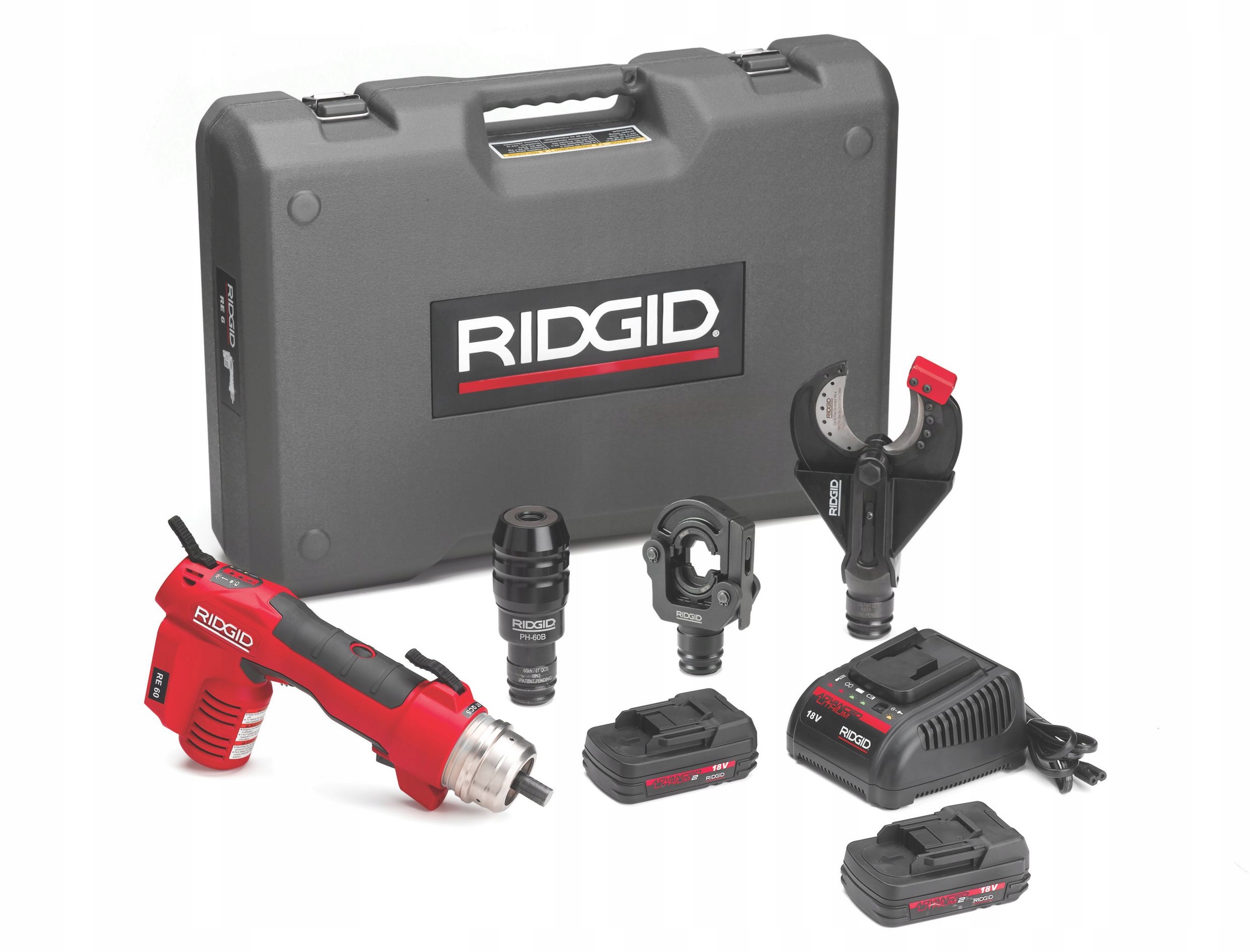 Akumulátorový Lis Na Káble 10-300 RE60 Ridgid