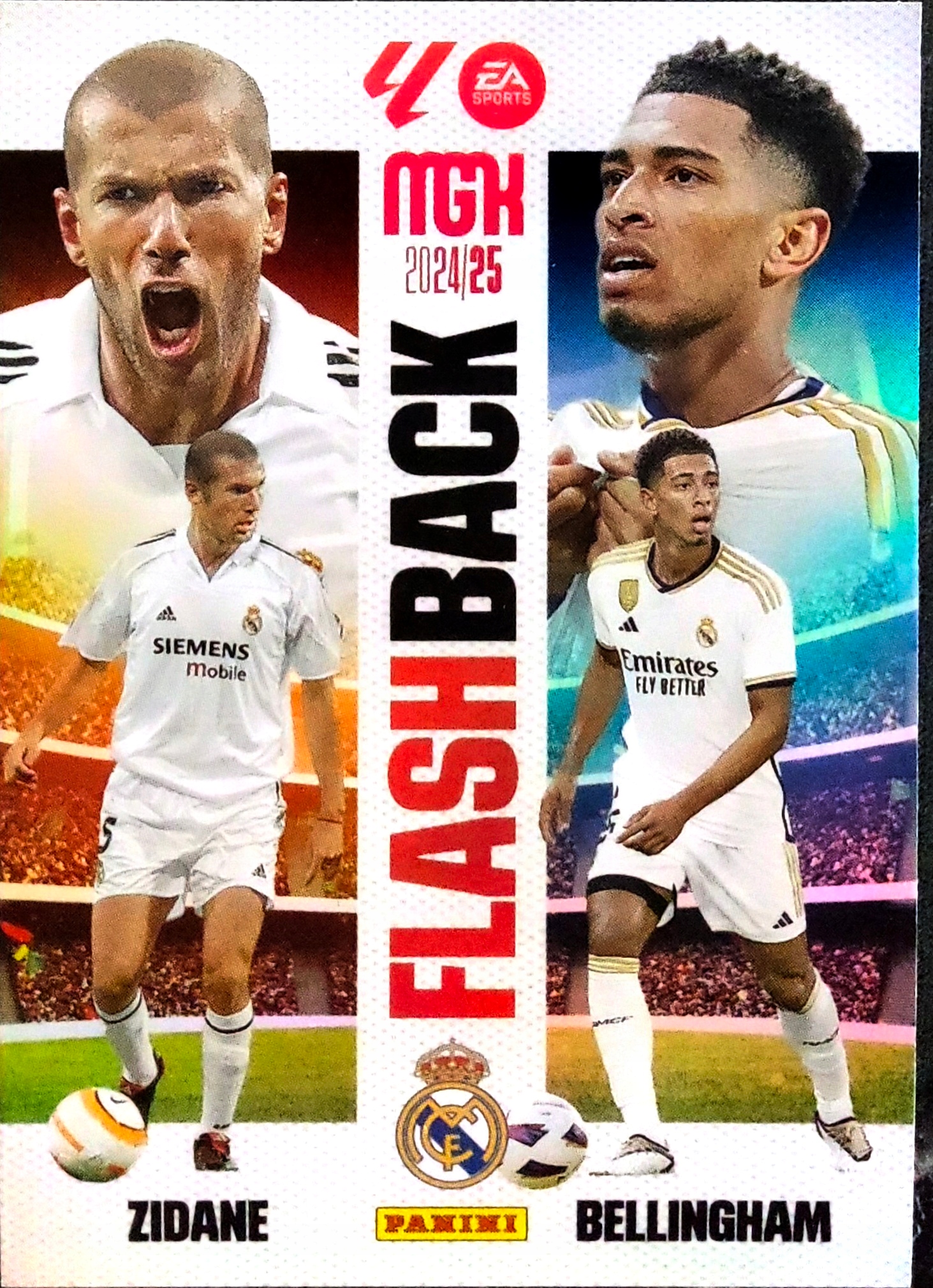 Panini Megacracks 2024-2025 Flashback 432 Zidane Bellingham Real Madryt