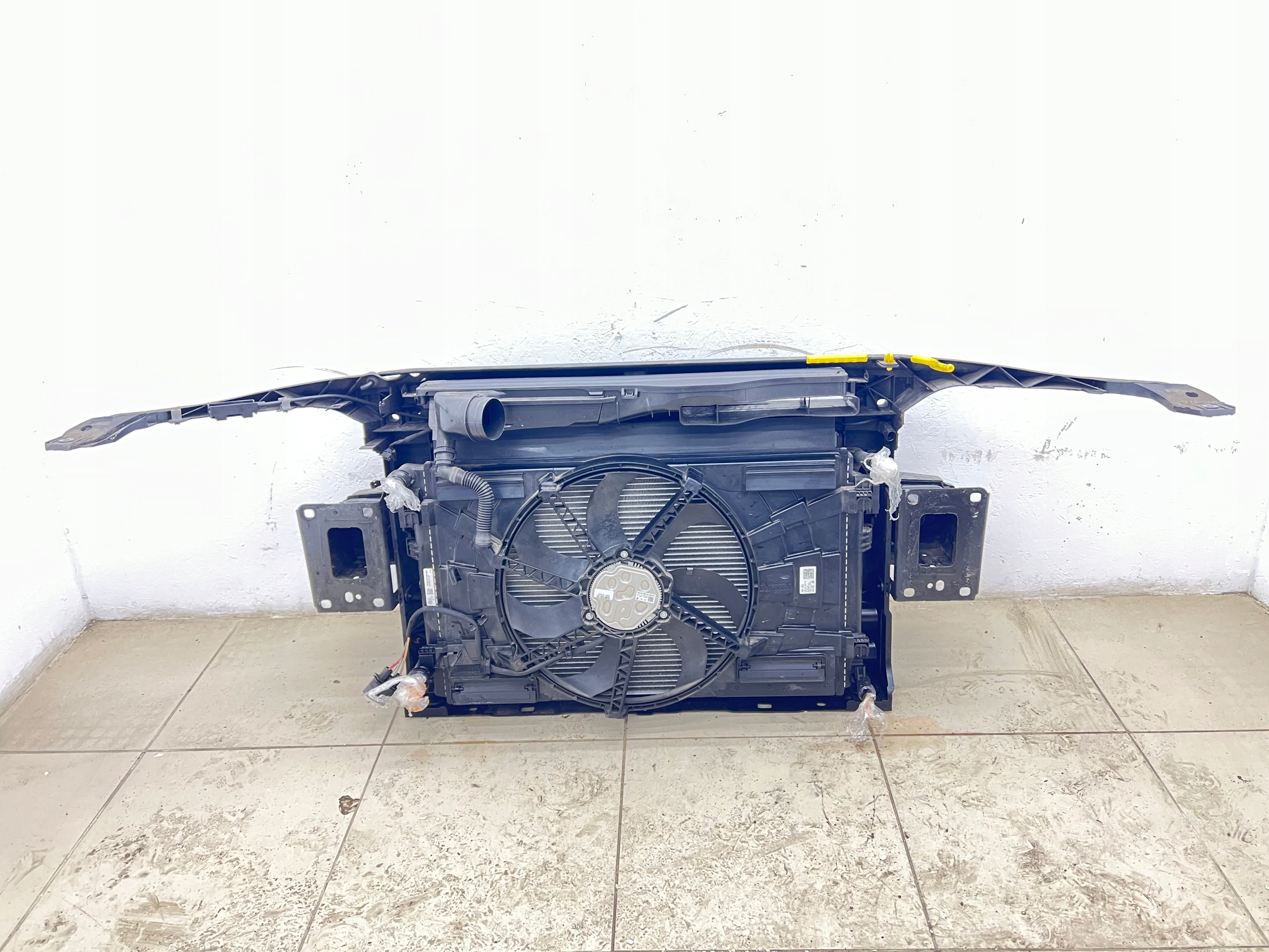 support panel for radiators pillar iron complete SKODA OCTAVIA III LIFT 1.4 TSI