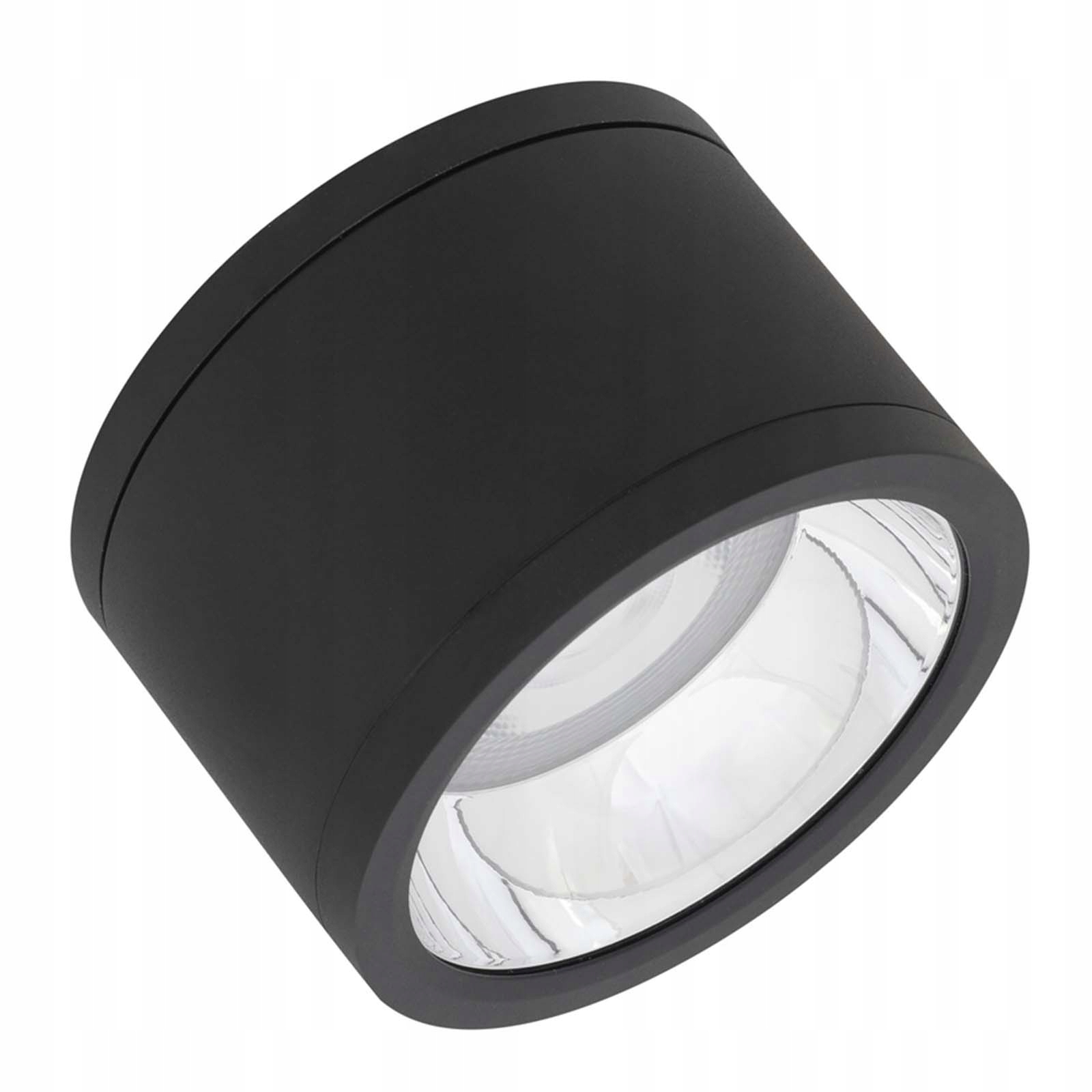 Stropní Svítidlo Tuba Venkovní lampa 30W 3300lm 4000K IP65 UGR19 Černá Downlight