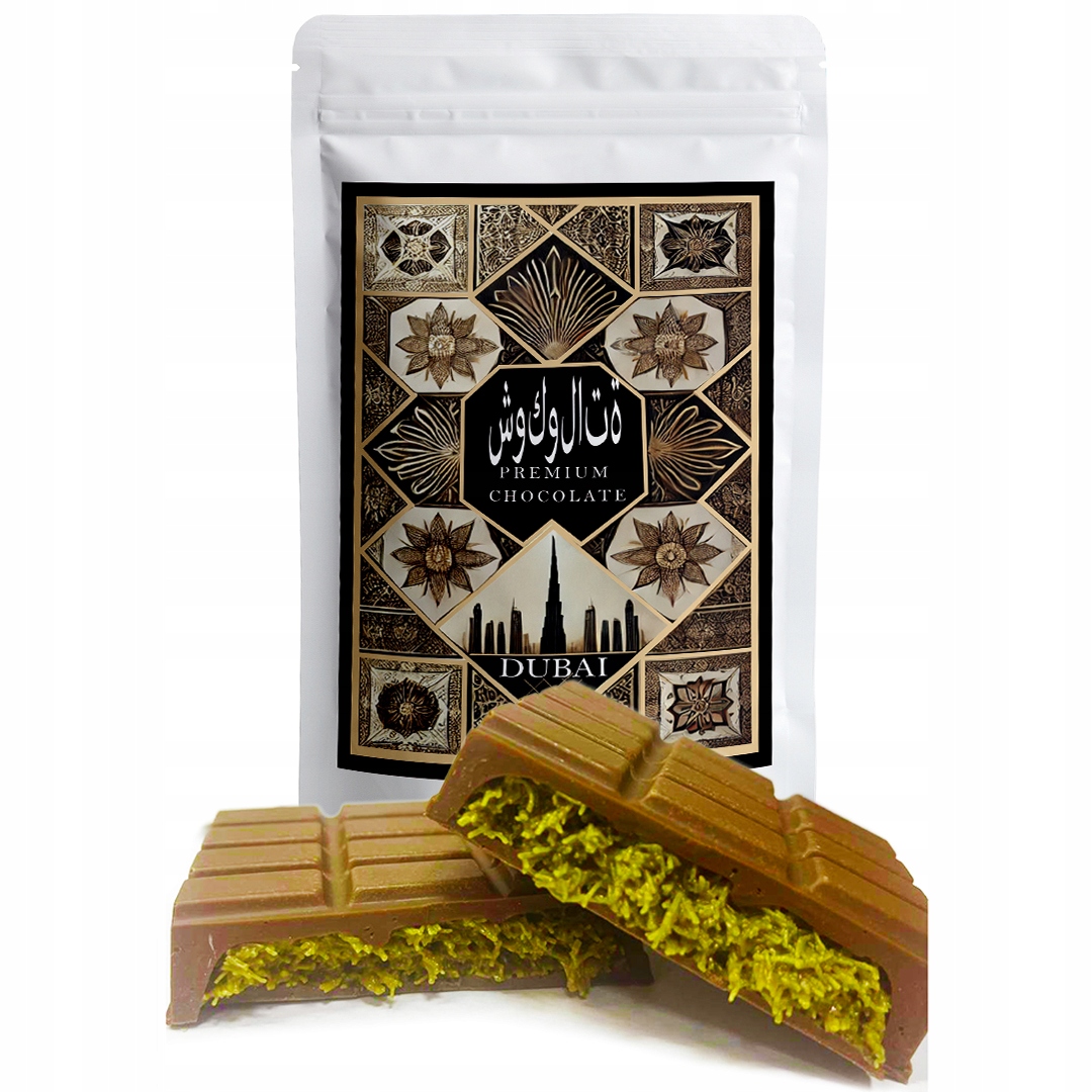 Levně Dubajská Čokoláda Viralowa Dubai Chocolate Dárek 190g