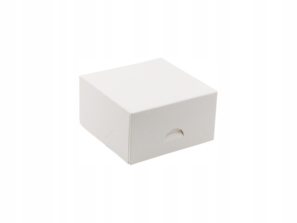 

Pudełko na ciasto 13x13x7 cm Białe 10 szt.