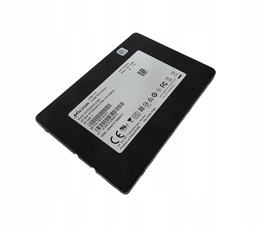 Micron Ssd 512 - Niska cena na Allegro