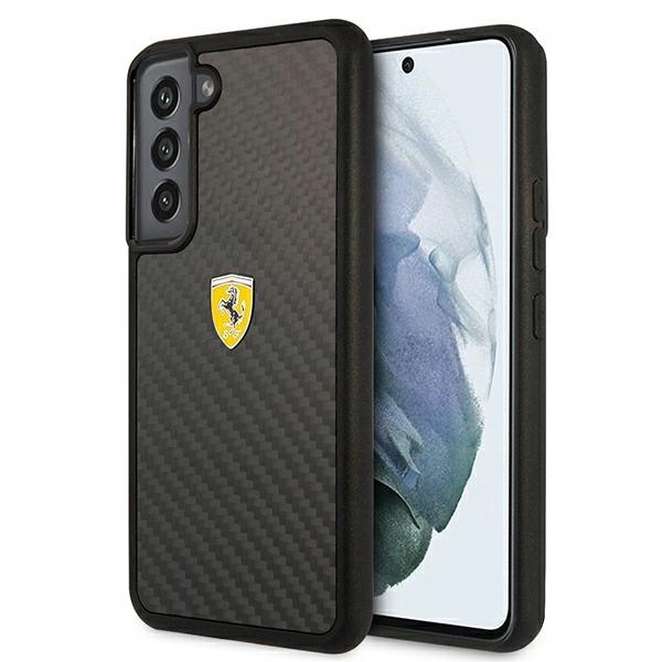 Pouzdro Pro Samsung Galaxy S22 Ferrari On Track Real Carbon