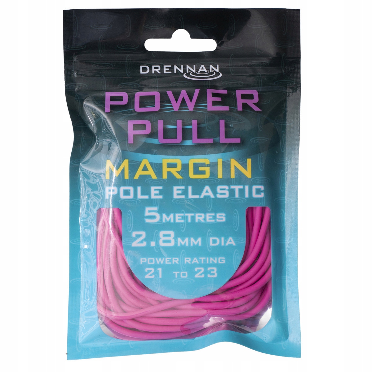 Drennan Power Pull Elastic 2.8 mm 5 m Pink amortyzator