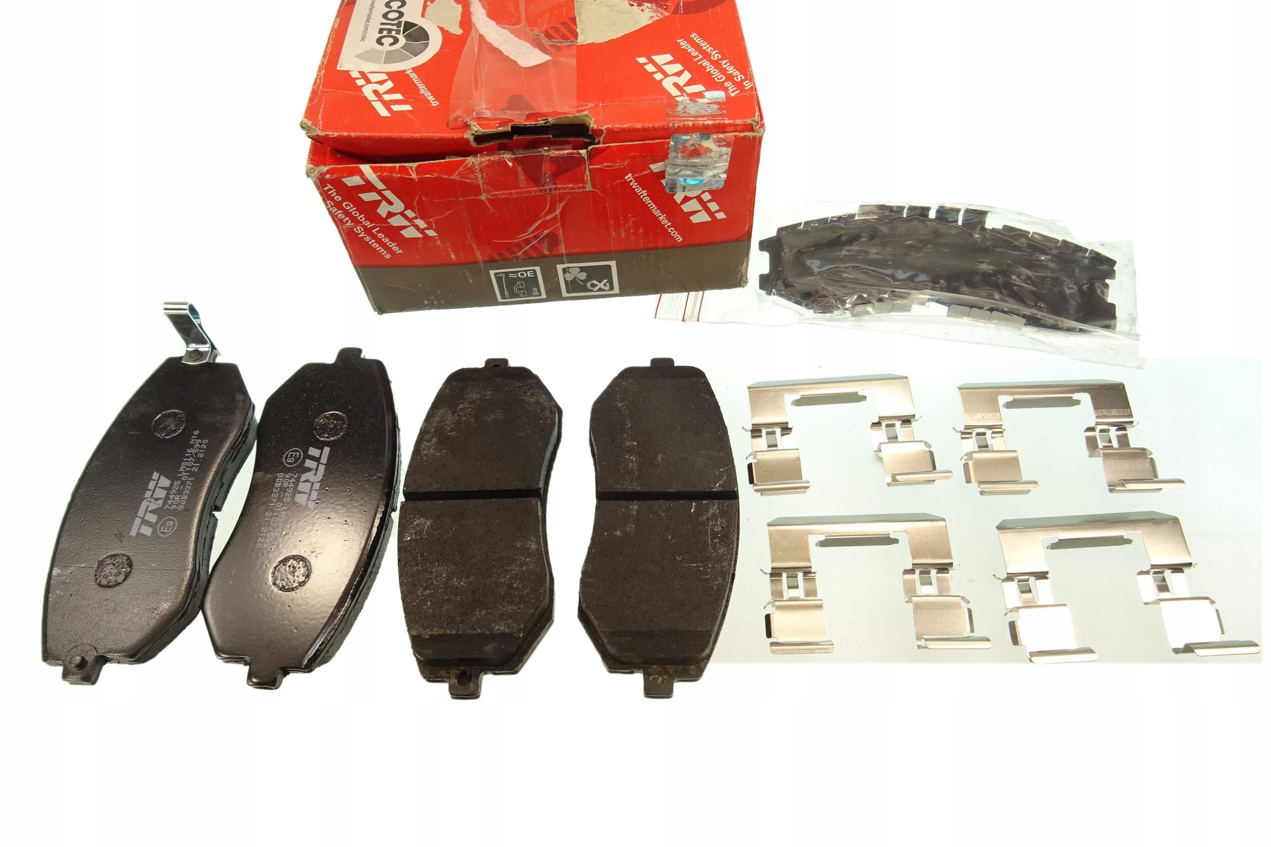 GDB3371 - SUBARU IMPREZA FORESTER XV ТОРМОЗНЫЕ КОЛОДКИ ПЕРЕДНИЕ