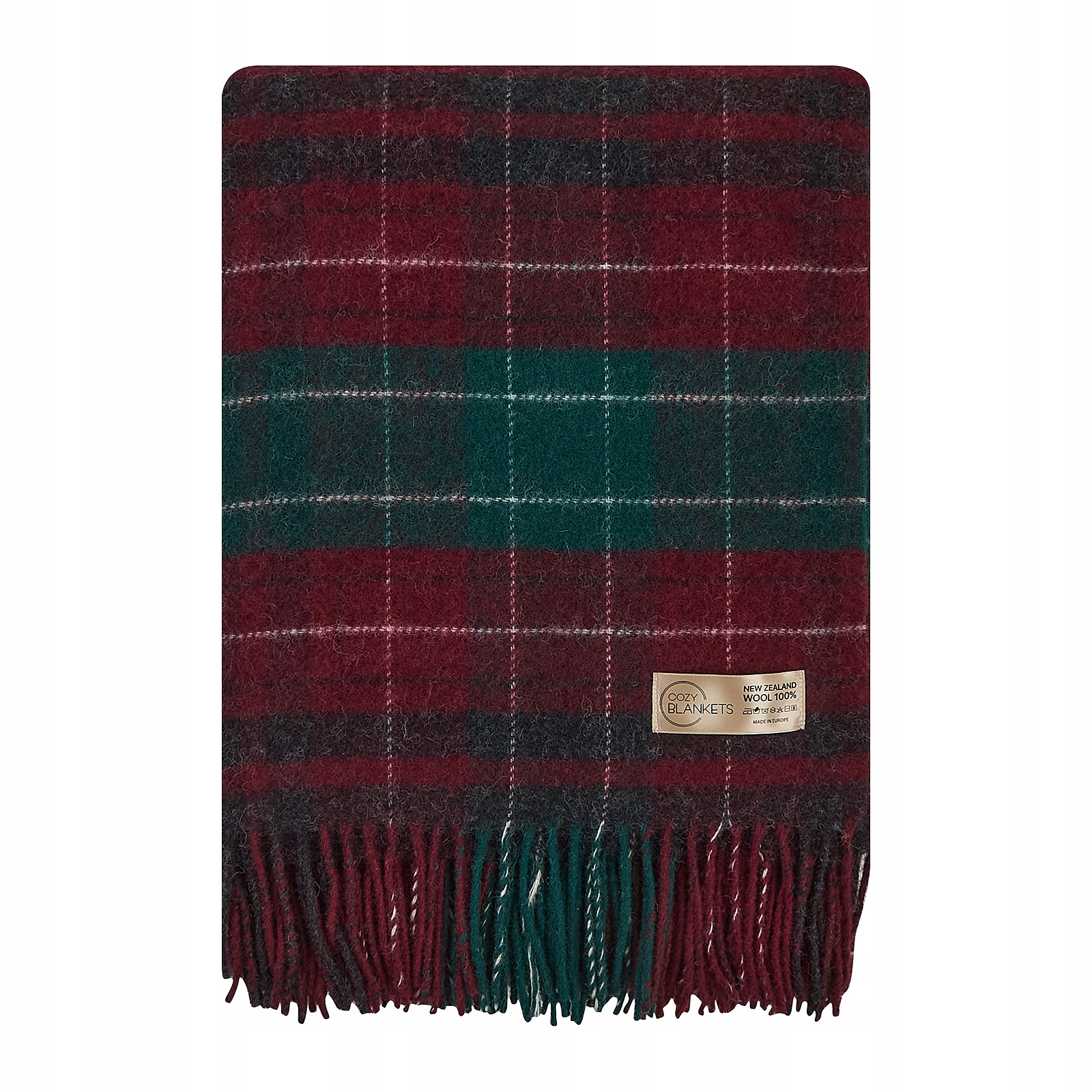 Vánoční Deka Dárek Vlněná 100% měkký pléd 140x200 Cozy Blankets