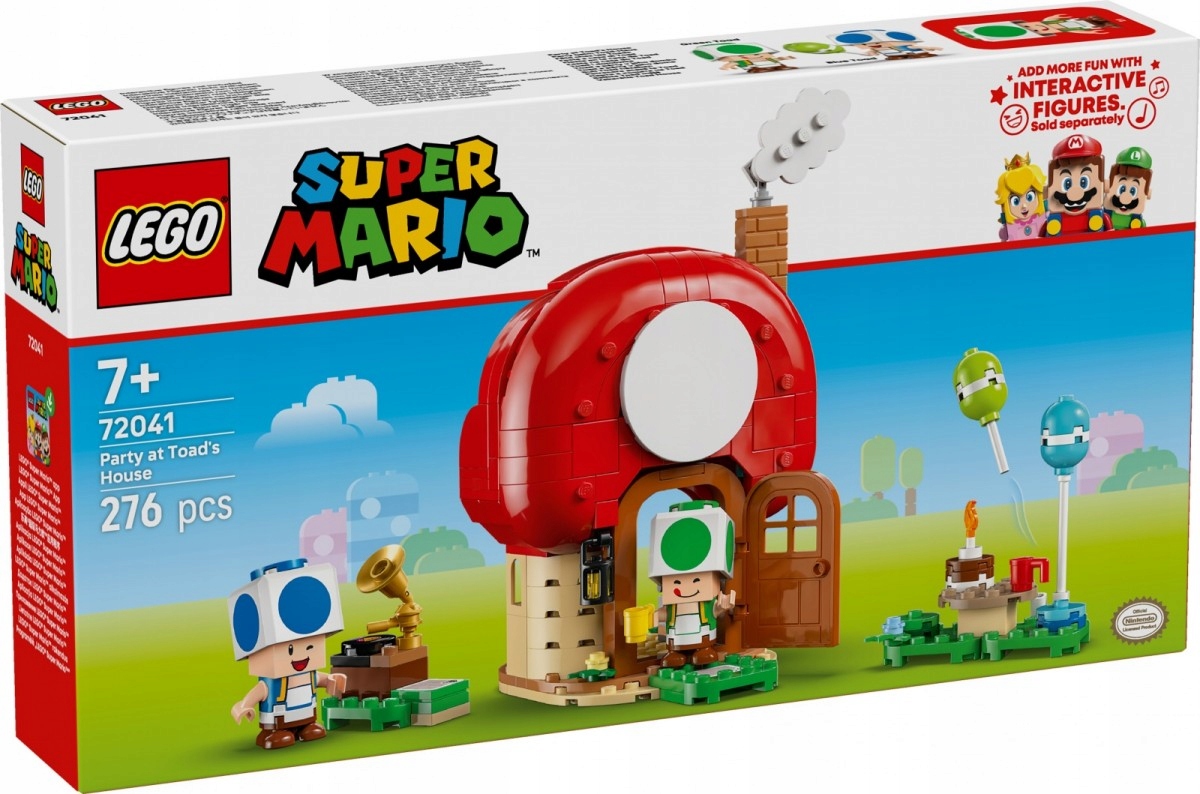 Lego Stavebnice Mario 72041 Toad a domácí auto