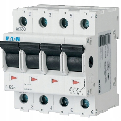 Rozłącznik modułowy Eaton Is 276289 4P 125A 240V