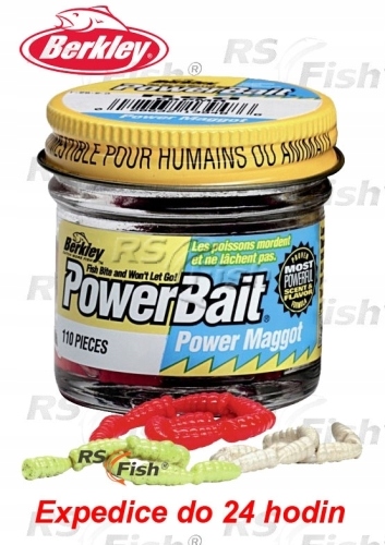 Robak Berkley PowerBait Micro żółty -1079209