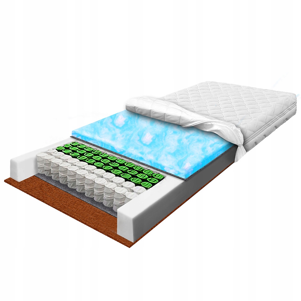 Matrac marshmalo 130x200 kokosové vrecko 22 cm antialergický pocket H2