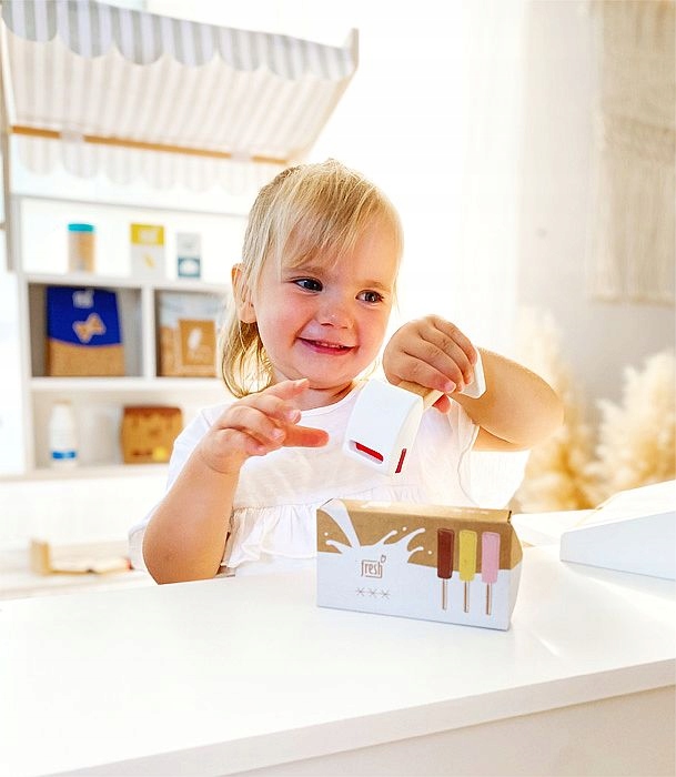 Zabawkowy zestaw lodów drewnianych Fresh SmallFoot Bohater / Bajka brak