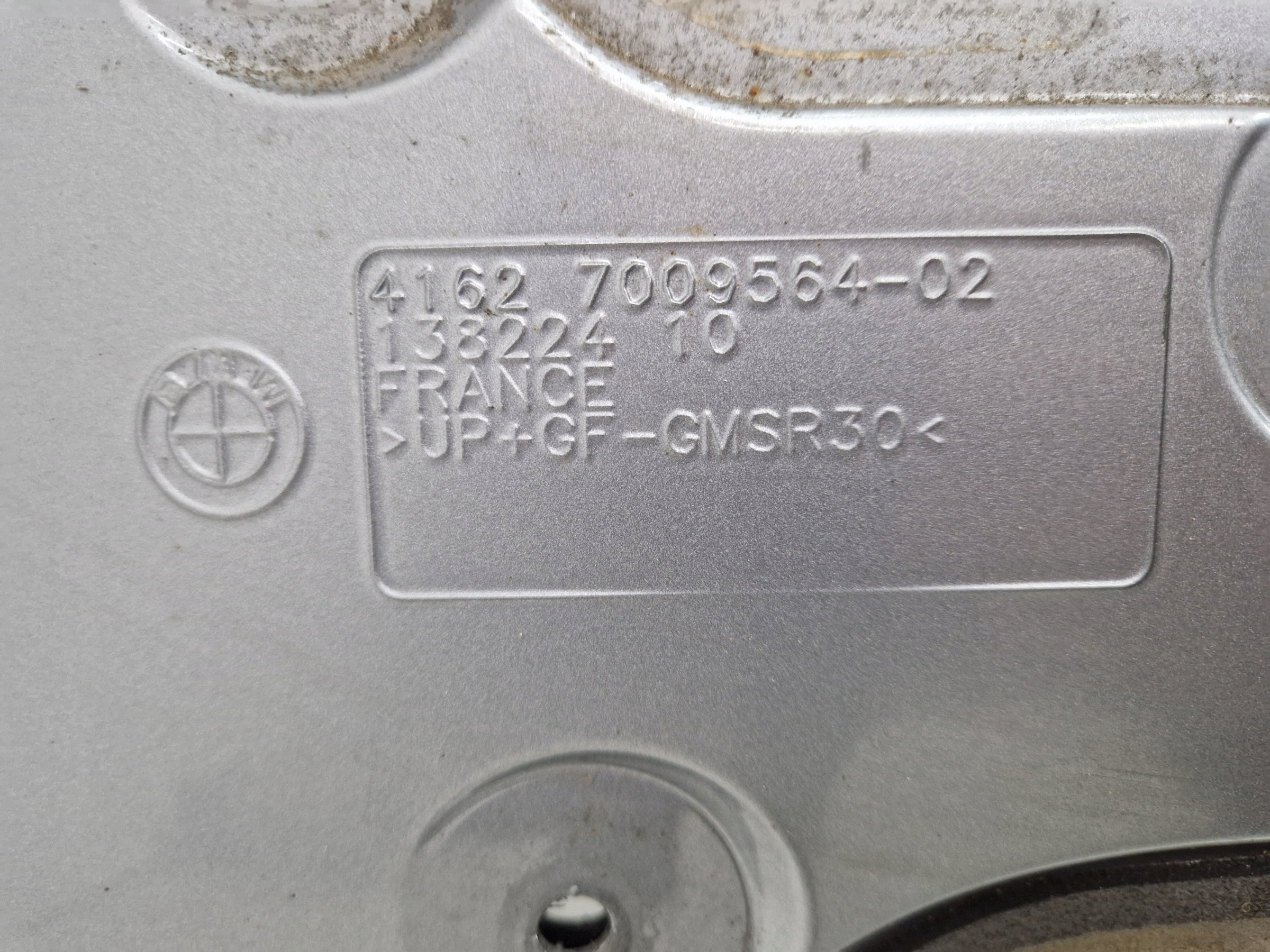 Verdeckklappe BMW E64 7009564 SILBERGRAU