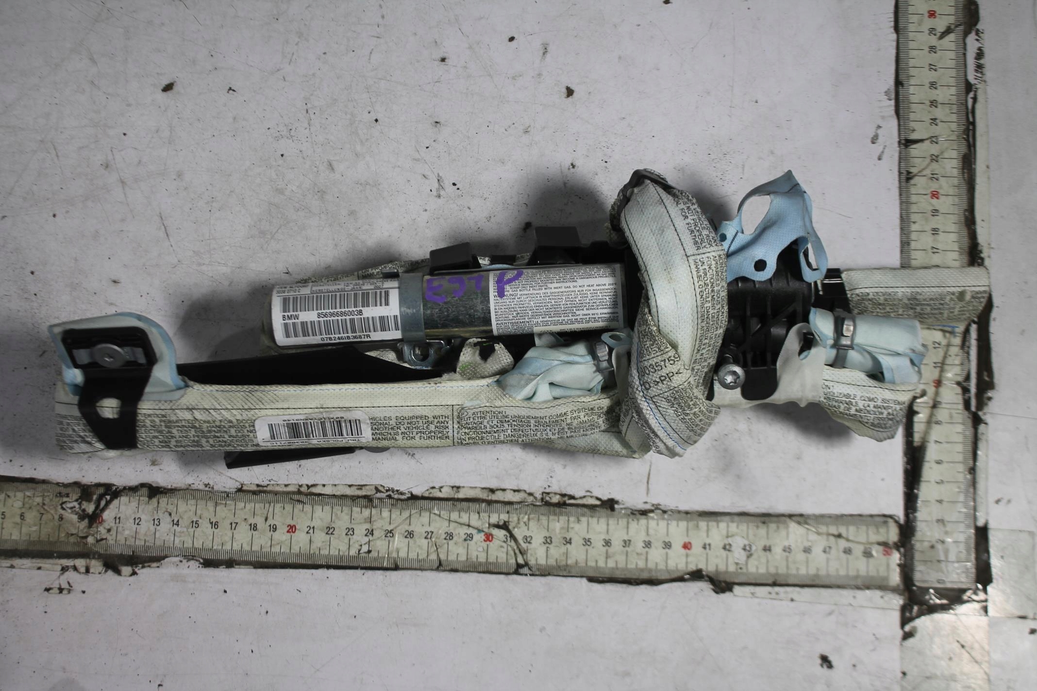 AIRBAG DACHVORHANG AIRBAG RECHTS BMW 3 E91 04-08