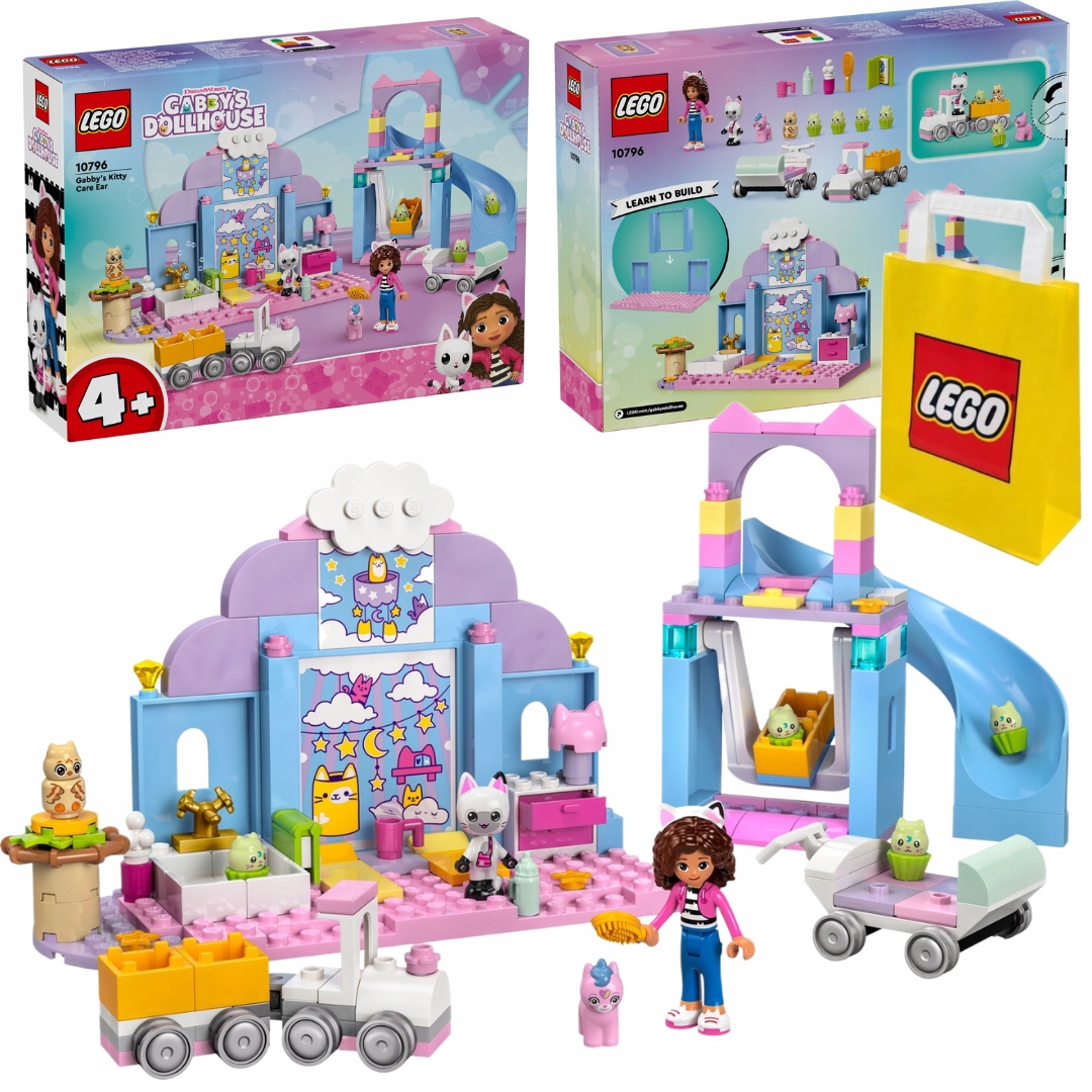 Lego gábinin kouzelný domek 10796 Kiciklubik Uško Gabi