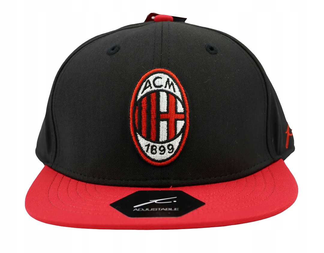 Kšiltovka Ac Milan1899 Licencovaná 55-60 cm Snapback Výšivka
