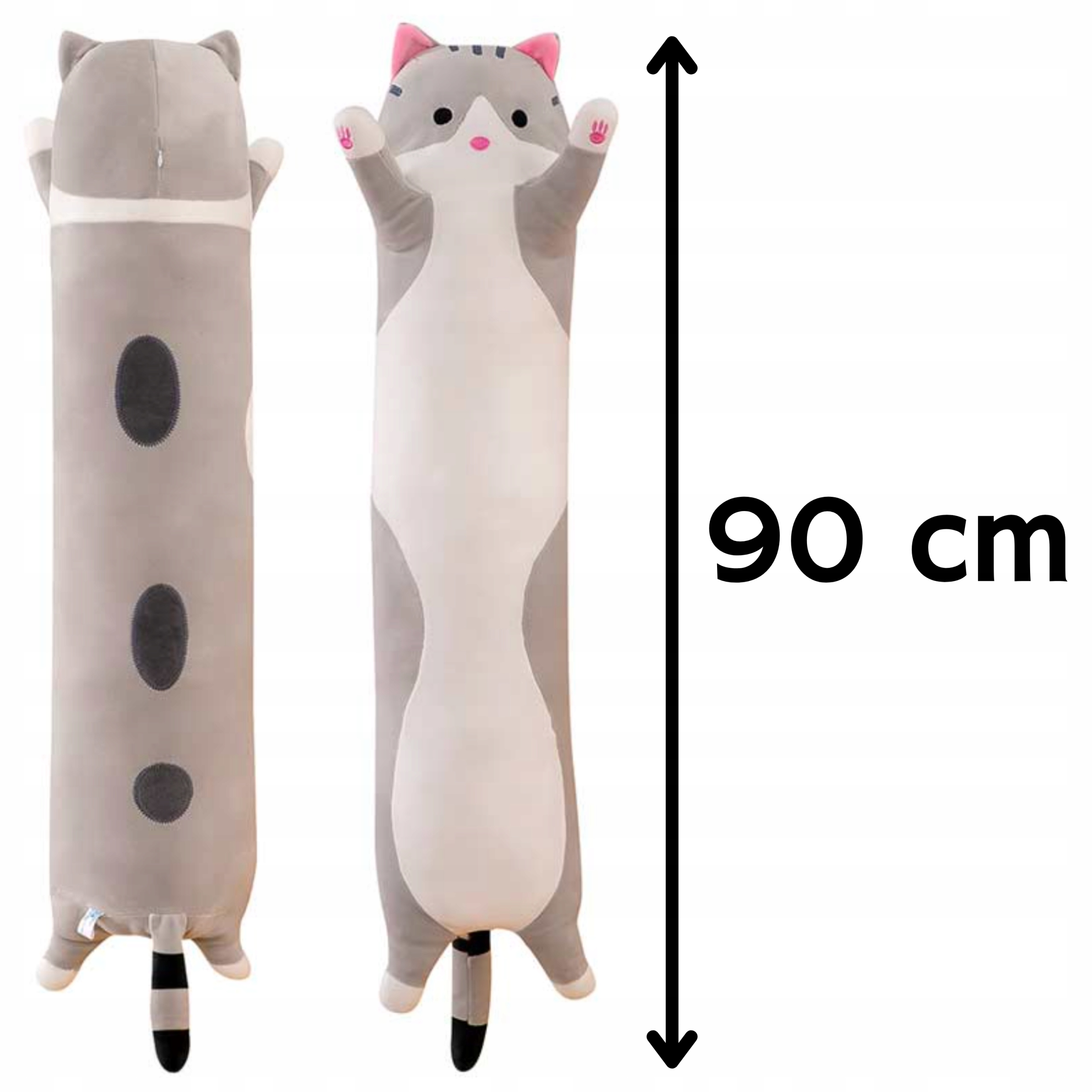 

Pluszak Kot 90 CM Pluszowy Kot Długi Kotek Duży