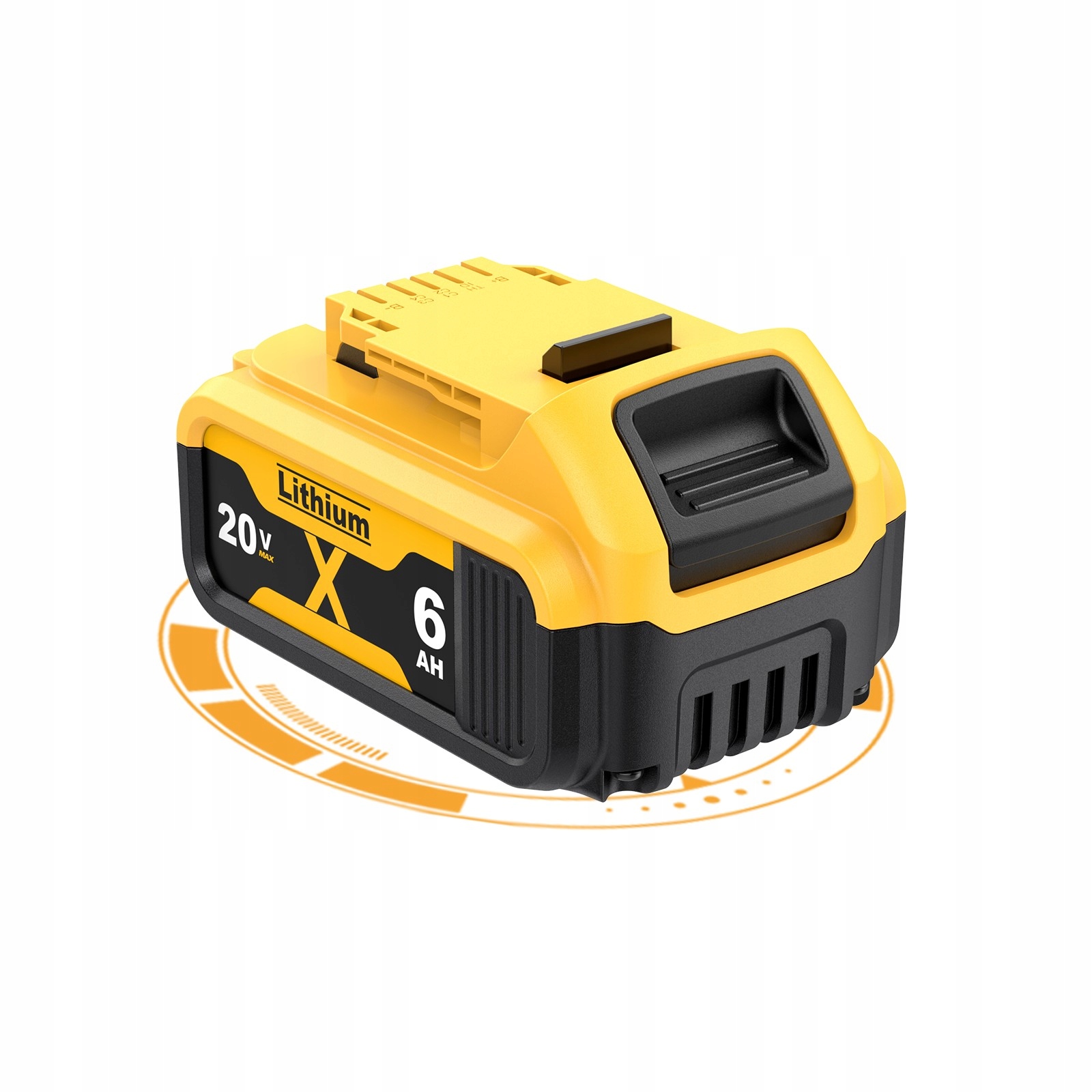 Akumulátor Baterie DeWalt 20V 6.0Ah Li-Ion DCB181 DCB182 DCB200 DCB201
