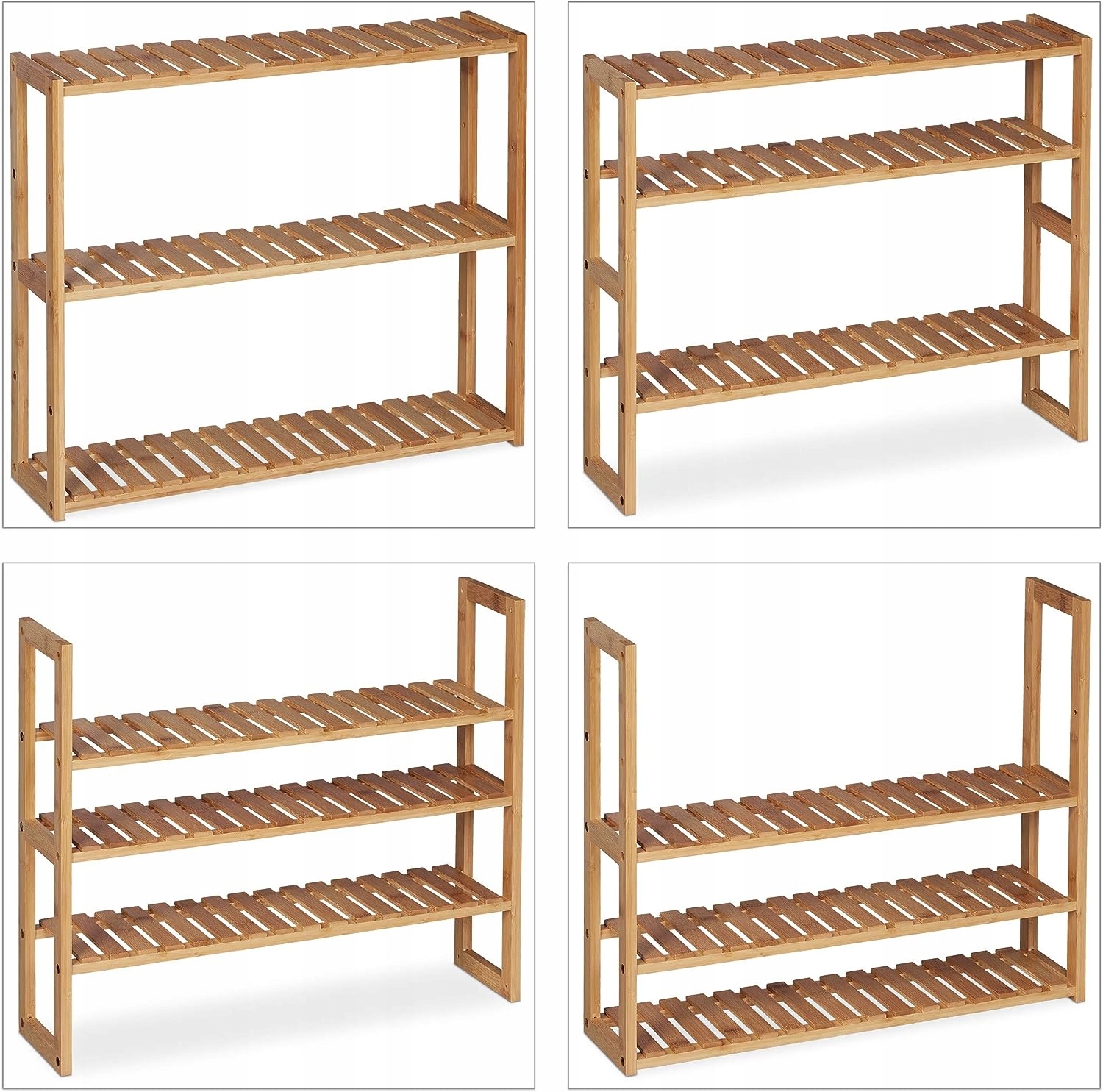 RELAXDAYS BAMBUSOWY REGAŁ KUCHENNY, ŁAZIENKOWY