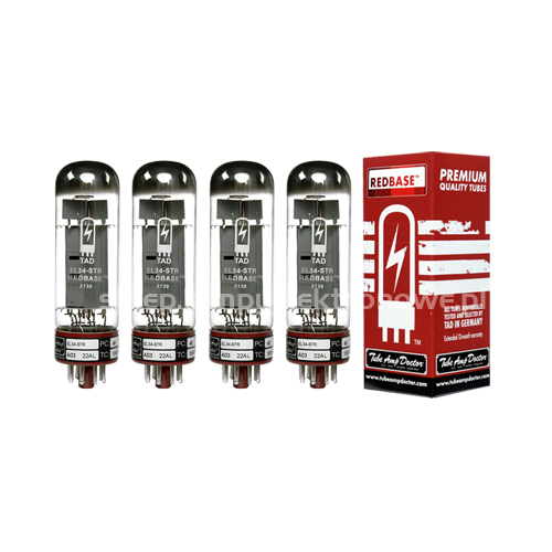 EL34-STR Redbase Tad Premium Selected 4 ks vybraný štvorec