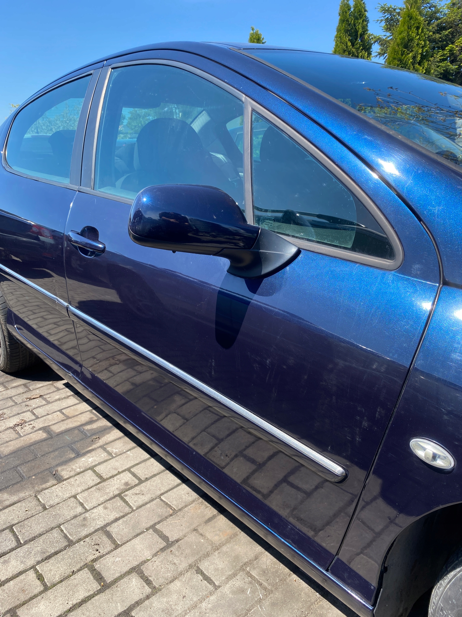 tür rechts vorne vorne Peugeot 407 04-11 code lakieru KPS