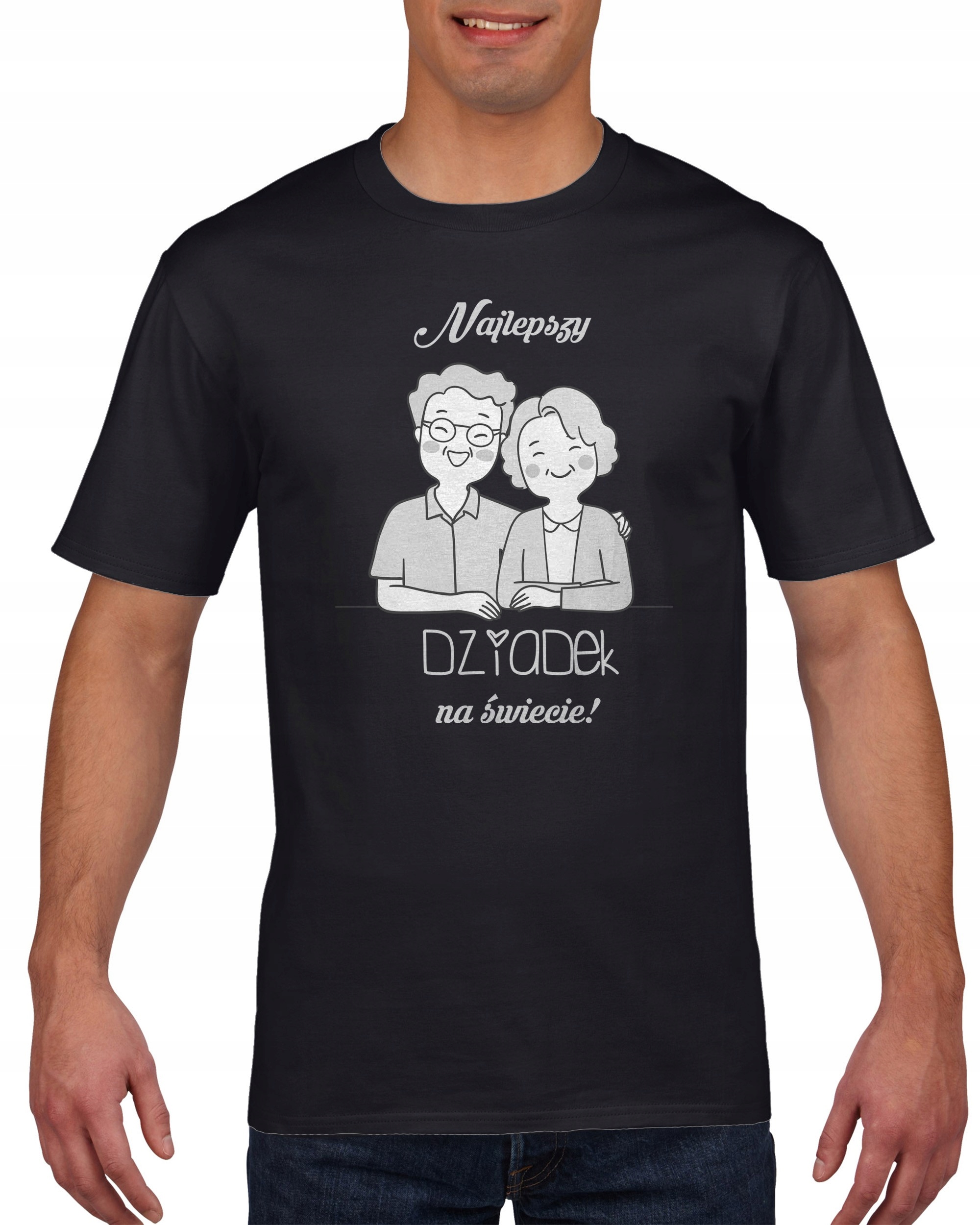 

Koszulka męska Najlepszy Dziadek Na Swiecie c XL