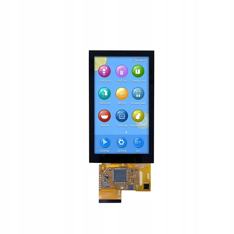 

LCD 5.0" 480x854 pojemnościowy dot.DWIN Hmi