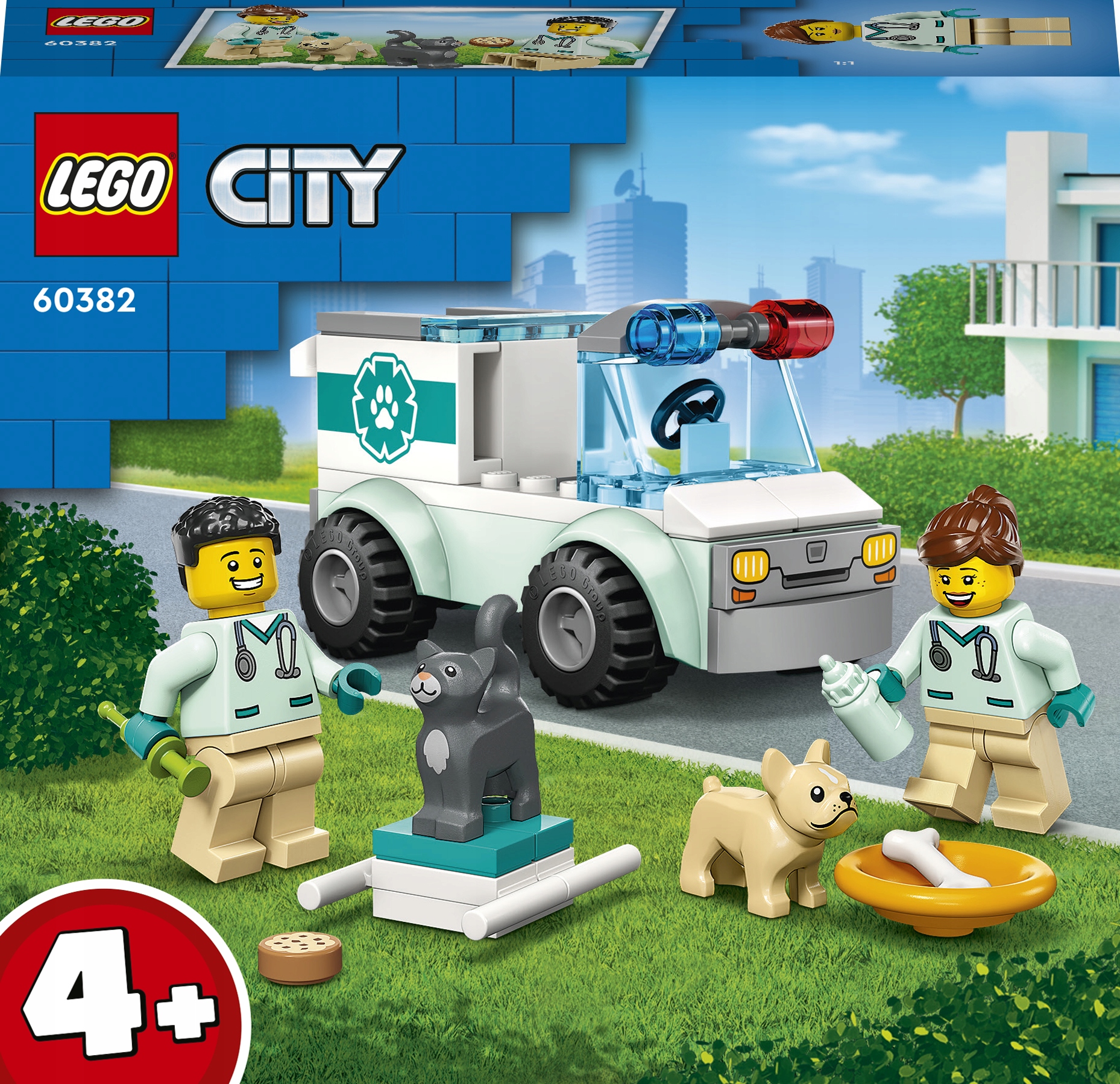 

Lego City 60382 Karetka weterynaryjna