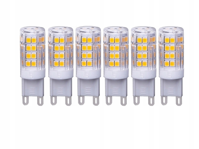 

Żarówka Led G9 5W 450lm barwa zimna Cw 6szt