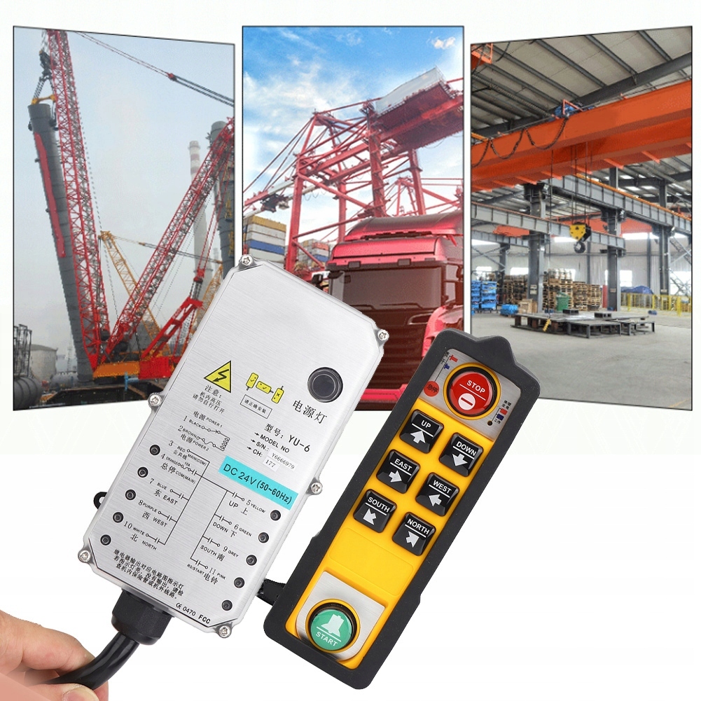 ZDALNE STEROWANIE RADIOWE DŹWIGU PILOT DŹWIGU Kod producenta 1010200058711