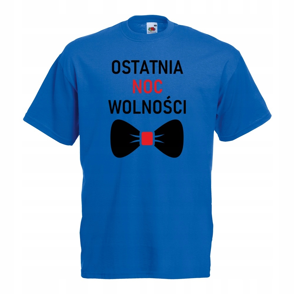 

Koszulka wieczór kawalerski XL niebieska